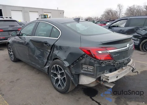 2017 Buick Regal Turbo Sport Touring from USA, damaged, VIN 2G4GL5EXXH9196549